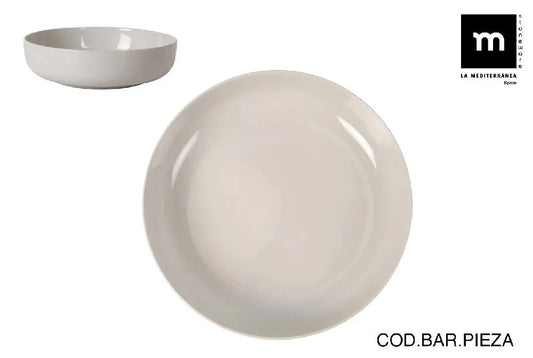 Taldrik Nordic Gloss sügav 18cm 12tk Einvelt OÜ